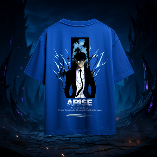 ARISE — Solo Leveling Oversized Unisex Anime T-Shirt