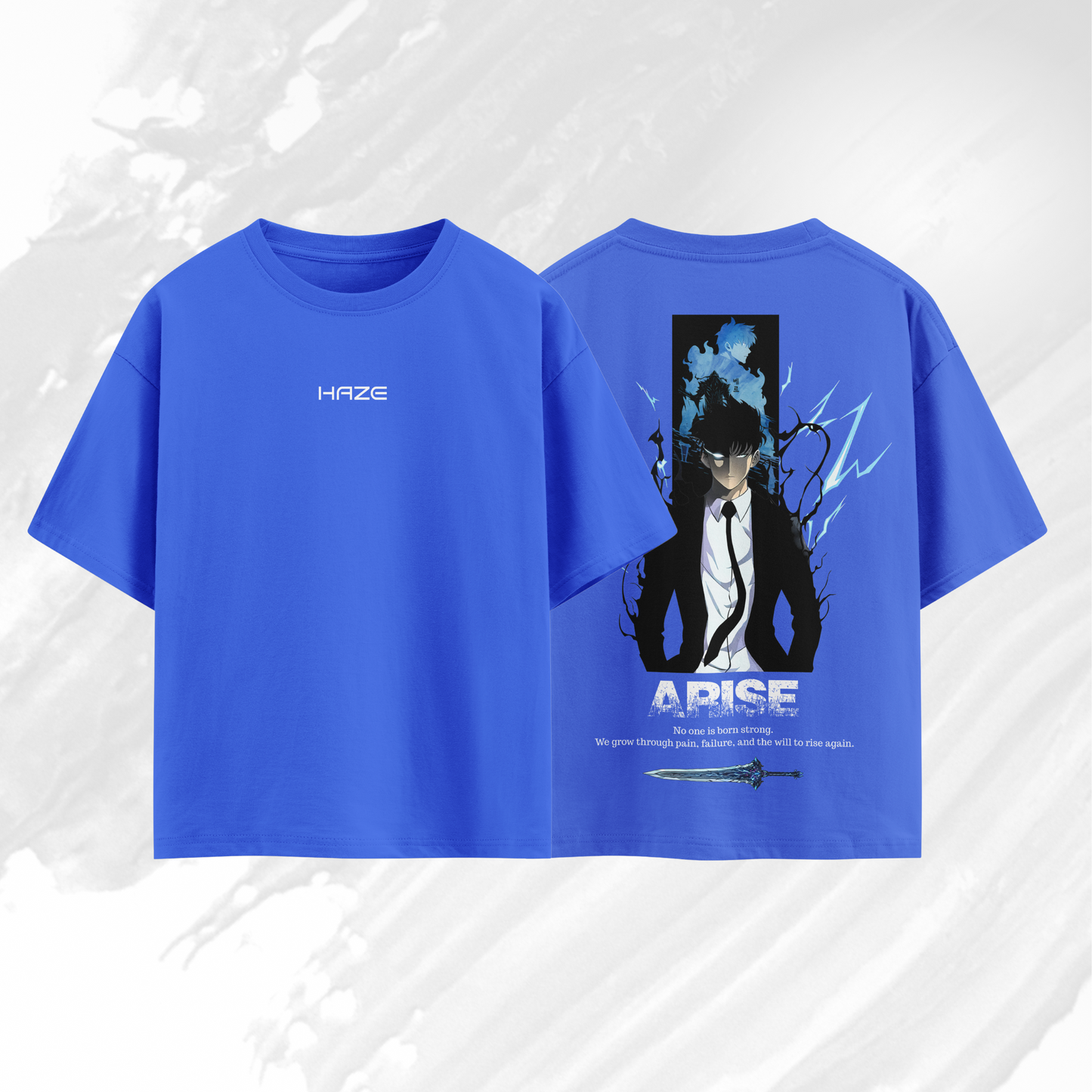 ARISE — Solo Leveling Oversized Unisex Anime T-Shirt