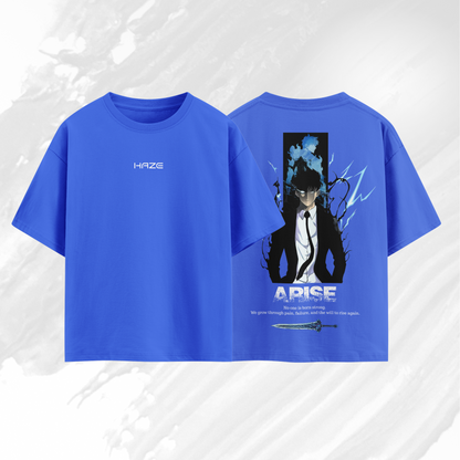 ARISE — Solo Leveling Oversized Unisex Anime T-Shirt