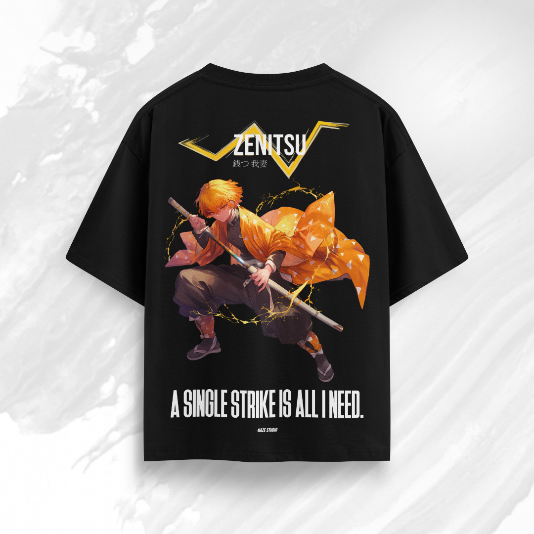 Zenitsu Oversize Unisex Tshirt