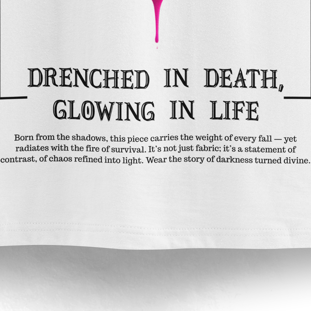 Glowing In Life Oversized Unisex T-Shirt