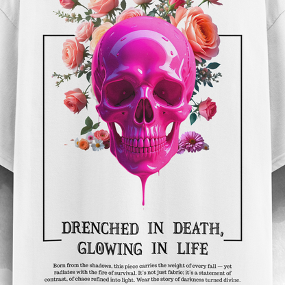 Glowing In Life Oversized Unisex T-Shirt