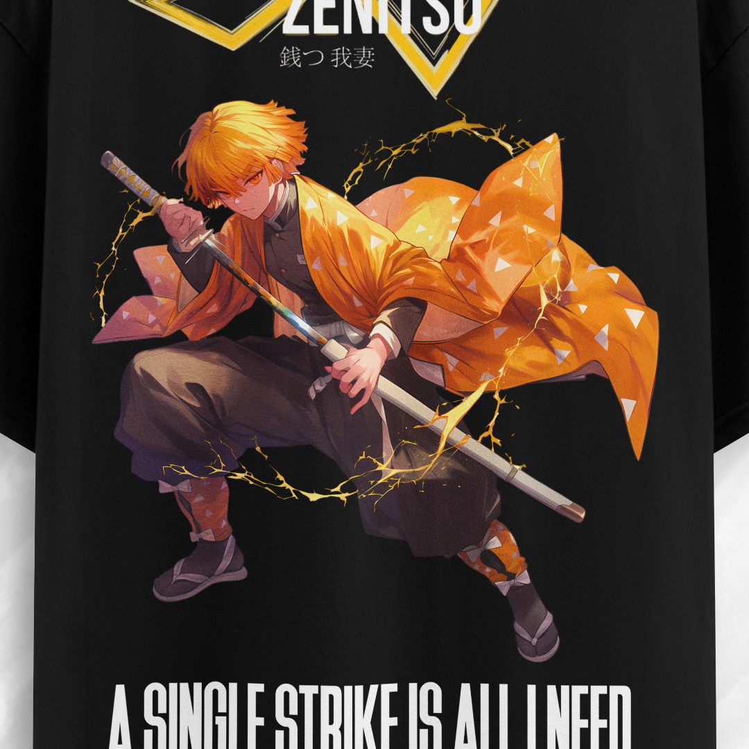 Zenitsu Oversize Unisex Tshirt