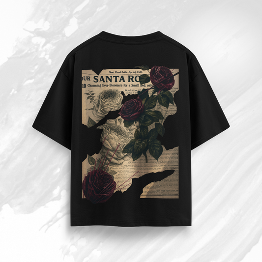 Timeless Bloom Oversized T-Shirt