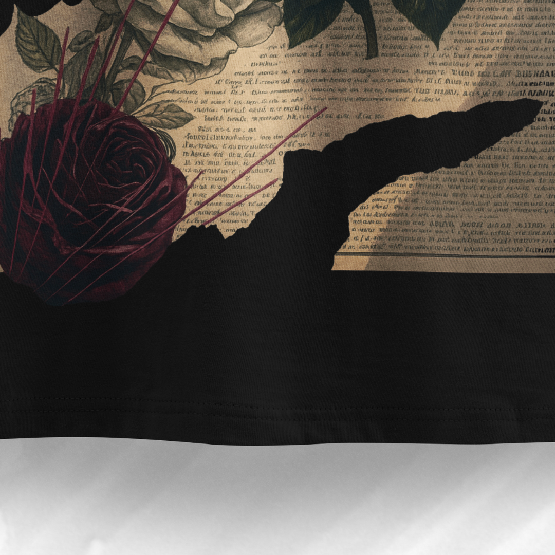 Timeless Bloom Oversized T-Shirt