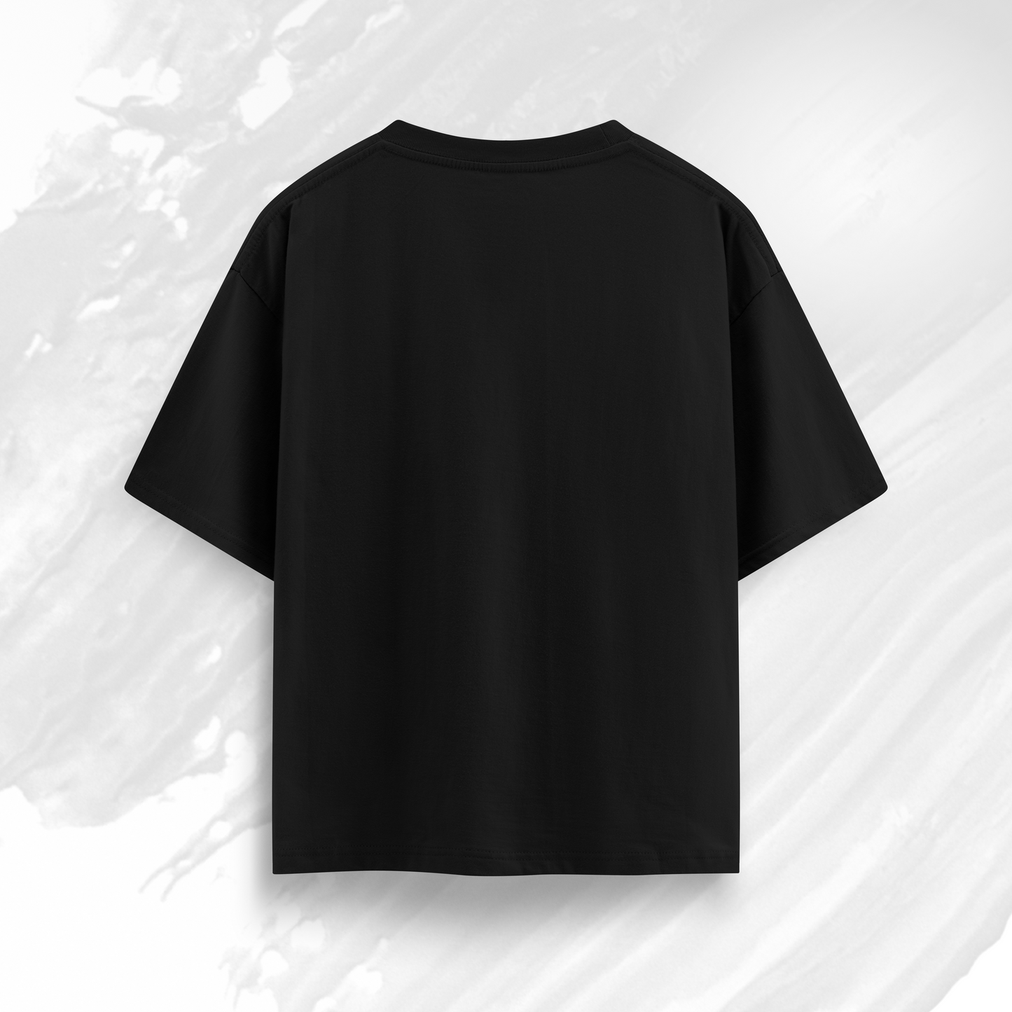 Essentials Black Oversized T-Shirt – 240 GSM Minimal Fit