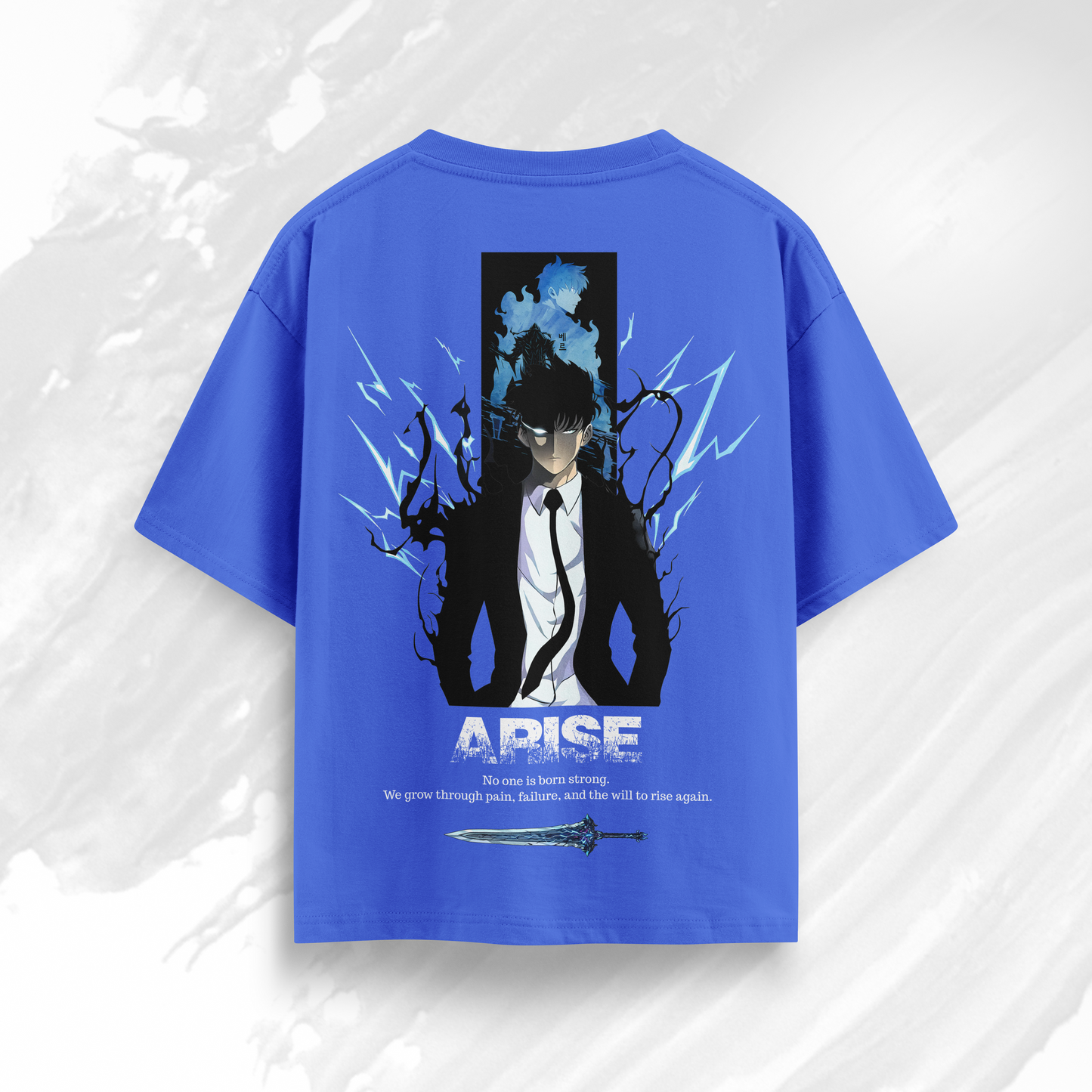 ARISE — Solo Leveling Oversized Unisex Anime T-Shirt