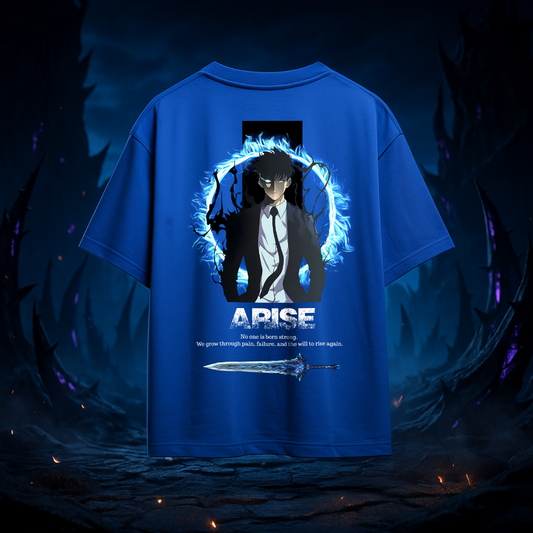 ARISE — Solo Leveling Oversized Unisex Anime T-Shirt