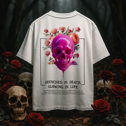 Glowing In Life Oversized Unisex T-Shirt
