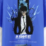 ARISE — Solo Leveling Oversized Unisex Anime T-Shirt view 5
