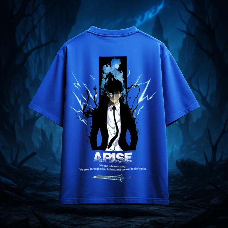 ARISE — Solo Leveling Oversized Unisex Anime T-Shirt