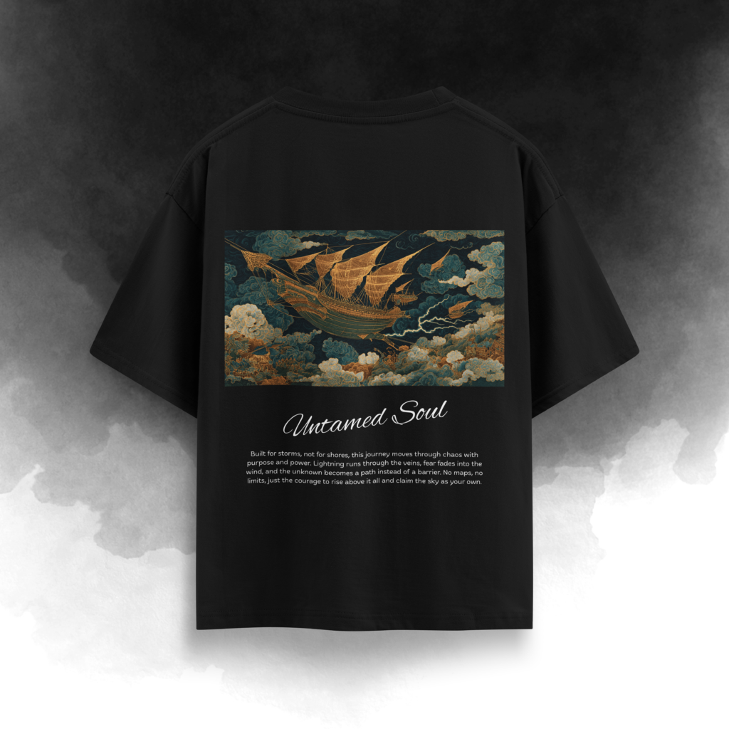 Untamed Soul Sky Ship Tee