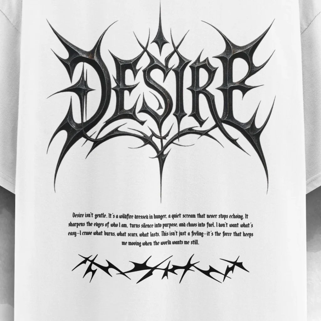 Burning Desire Oversized T-Shirt