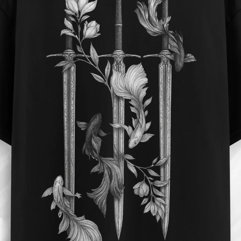 Blades of Serenity Oversized T-Shirt