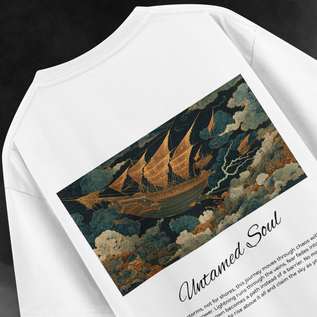 Untamed Soul Sky Ship Tee