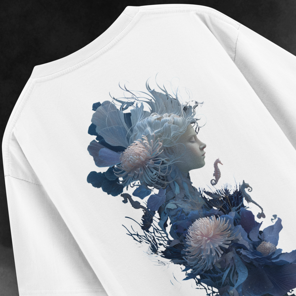 Ethereal Bloom Portrait Tee