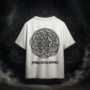 Mandala Statement Oversized Unisex T-Shirt