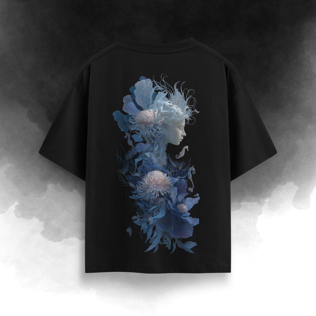 Ethereal Bloom Portrait Tee