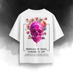 Glowing In Life Oversized Unisex T-Shirt view 2